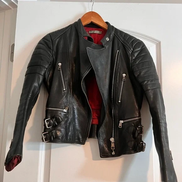 Celine | Jackets & Coats | Cline By Phoebe Philo Leather Biker